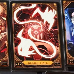 Rosie's Call trading card - first edition Hazbin Hotel season 2 card 41/60